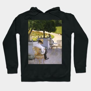 The Orange Trees by Gustave Caillebotte Hoodie